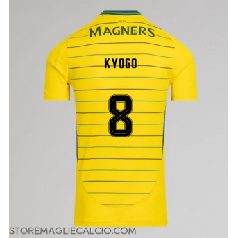 Celtic Kyogo Furuhashi #8 Maglia Gara Trasferta Repliche 2024-25